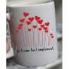 Mug garni "Je t'aime tout simplement"