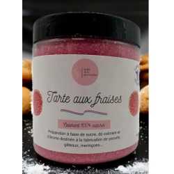 sucre Tarte aux fraises