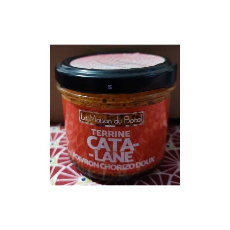Terrine catalane poivron chorizo doux – Apéro 95g