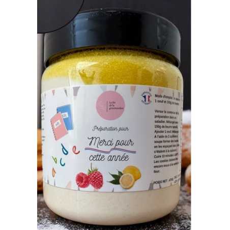 Cookie Framboise - citron "Merci pour cette année" – biscuits suc