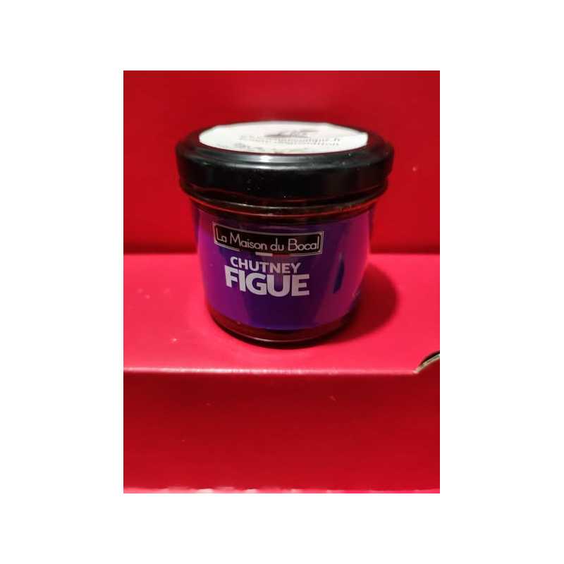 CHUTNEY FIGUE – Tartinade Foie Gras Fromage