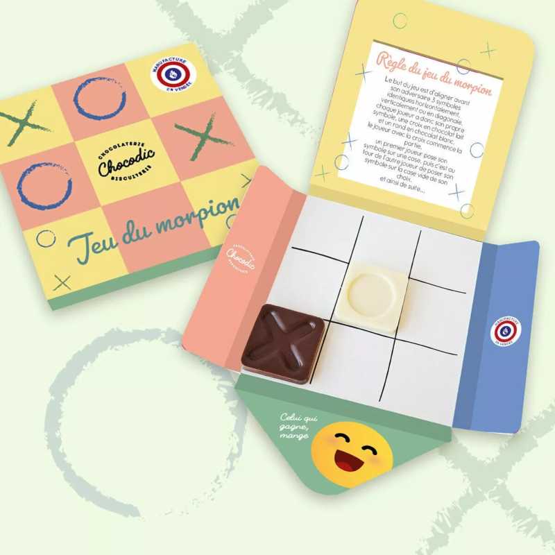 Jeu du Morpion en chocolat – Chocolats
