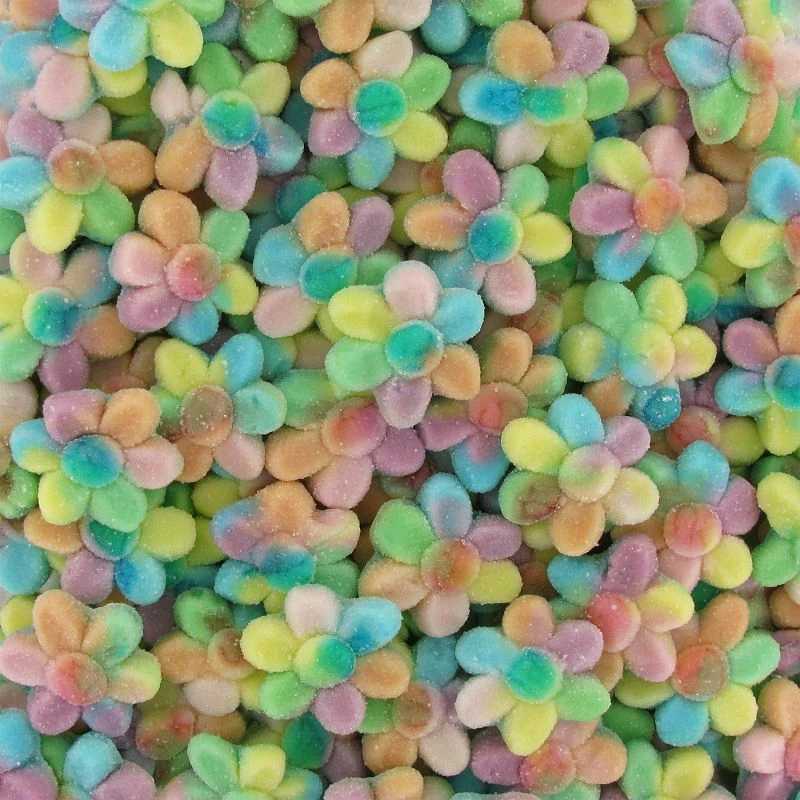 Fleurs multicolore sucrées 100g – Bonbons