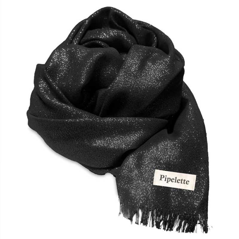 Foulard paillettes pipelette – écharpes