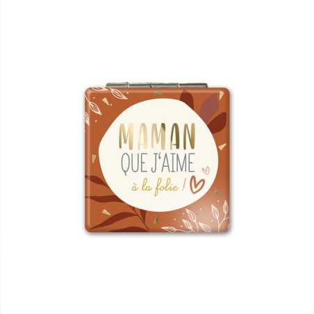 Miroir de poche "maman que j aime" – miroir