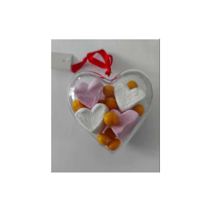Cœur guimauve billes mirabelle – Bonbons