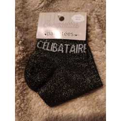 Socquettes "célibataire" – Chaussettes paillettes
