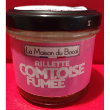 Rillette comtoise fumée – Tartinade – 95g