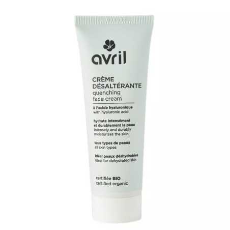 Crème désaltérante 50ml bio – Hydratation
