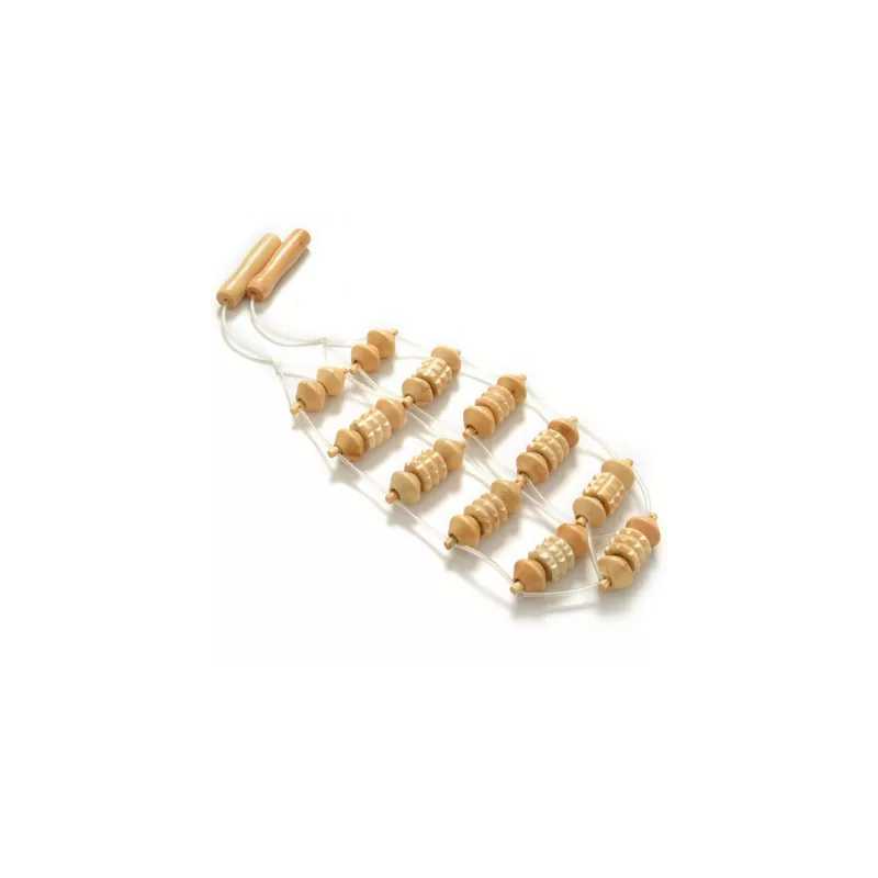 Lanière de Massage en Bois – Masseur Anti Cellulite Drainant