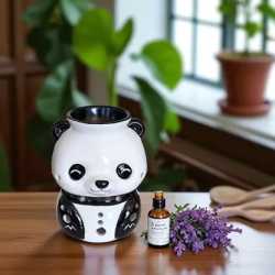 Brûle-Parfum Panda en Céramique – Parfum d'intérieur