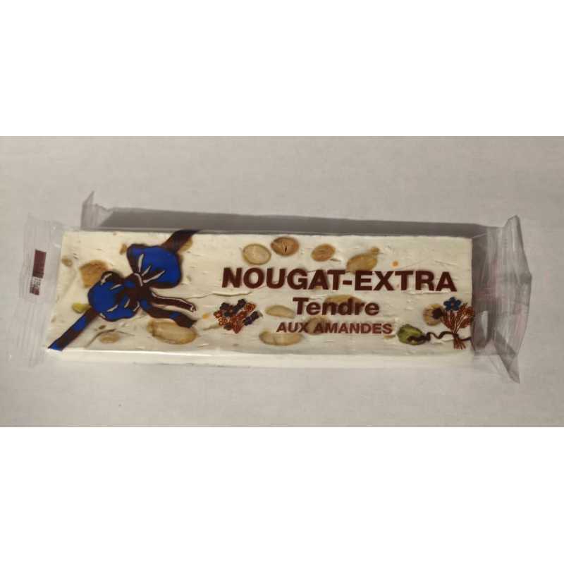 Barre de Nougat Tendre Blanc - 50g – Nougat aux Amandes Pistaches