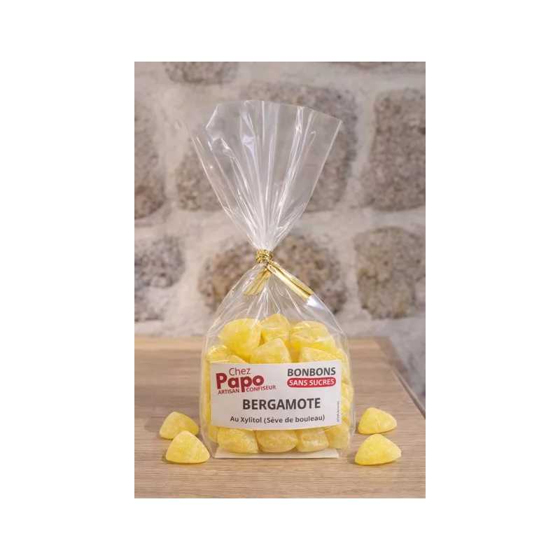 BERLINGOTS SANS SUCRES - BERGAMOTE - 90g – Sans Sucre Ajouté