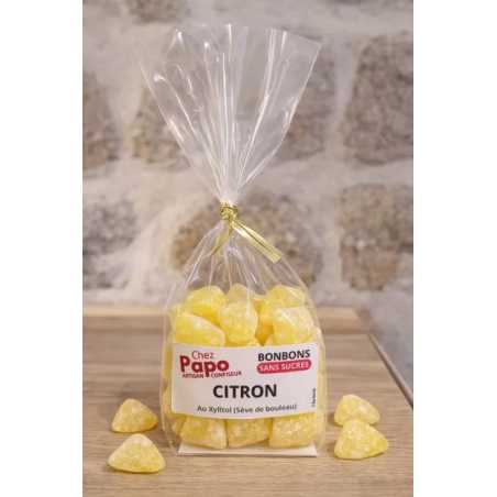 BERLINGOTS SANS SUCRES - CITRON - 90g – Bonbons sans sucre