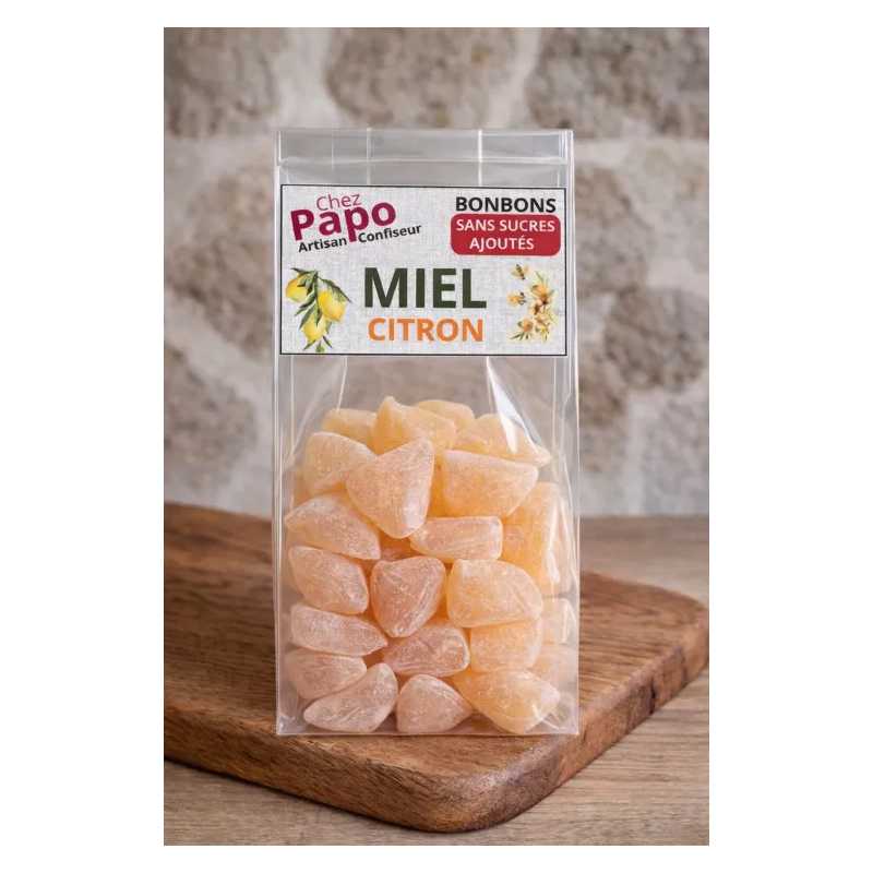 BERLINGOTS AU MIEL-CITRON – Sans Sucre Ajouté