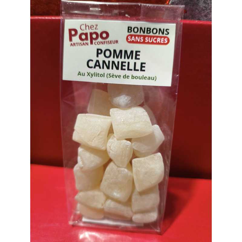 BERLINGOT sans sucres Pomme Cannelle 90g – Sans Sucre Ajouté