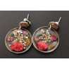 Boucles d'oreilles – Bijoux fleurs pressées