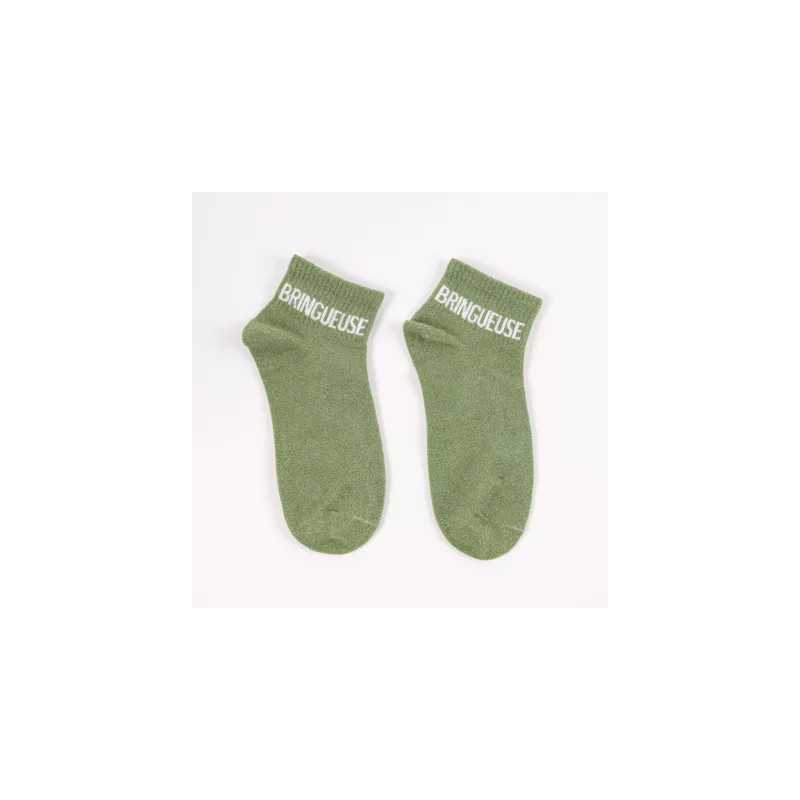 Socquettes à paillettes BRINGUEUSE – Chaussettes
