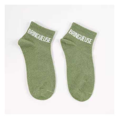 Socquettes à paillettes BRINGUEUSE – Chaussettes