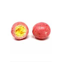 Soufflés vanille fraise – Billes de maïs bio