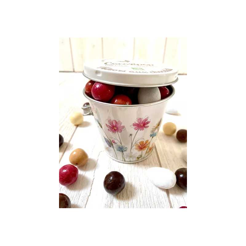 Petit Seau métal "Trésors aux Chocolats" (Pâques) – Chocolats