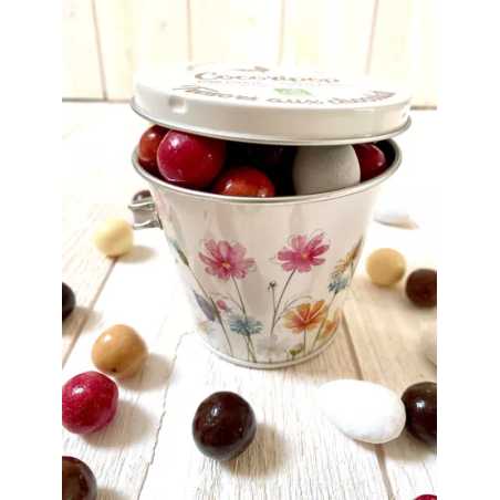 Petit Seau métal "Trésors aux Chocolats" (Pâques) – Chocolats