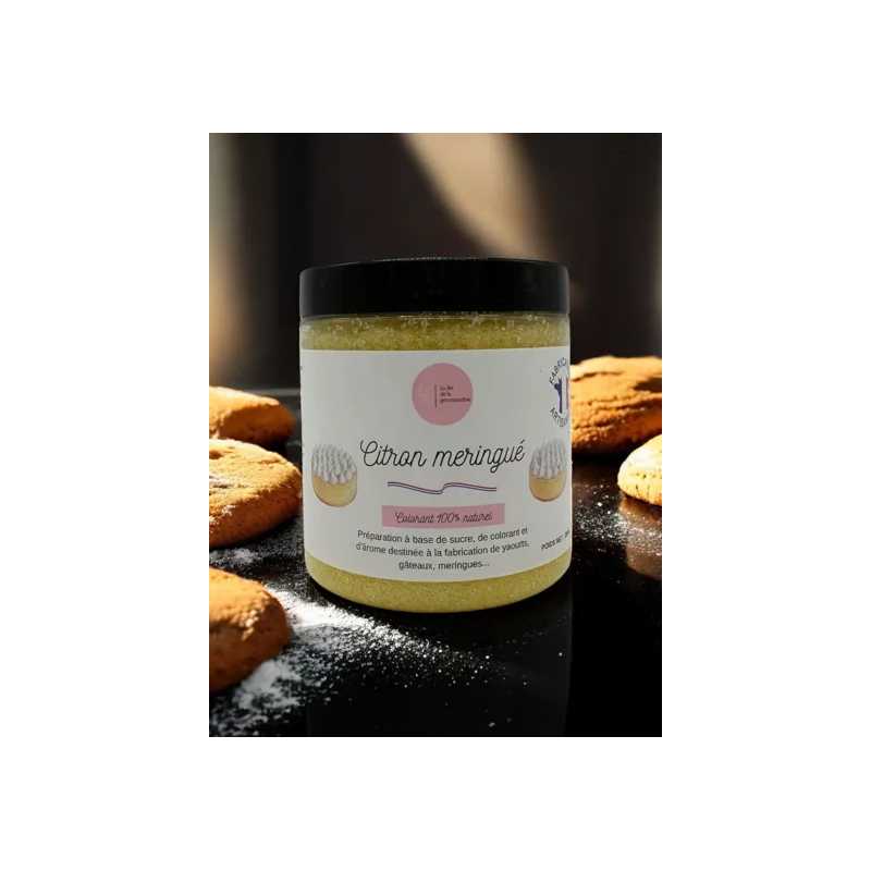 Sucre aromatisé Citron meringué - 250g – Sucre aromatisé