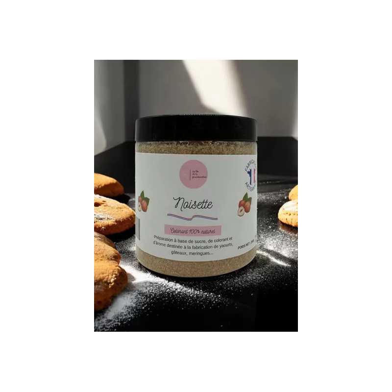 Sucre aromatisé Noisette - 250g – sucre aromatisé
