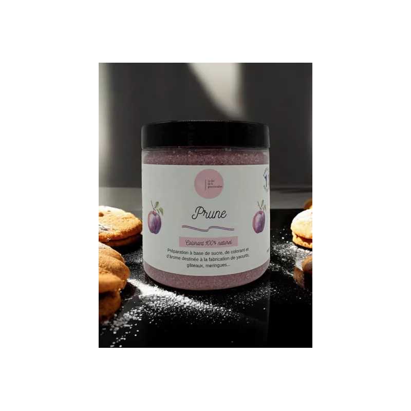 Sucre aromatisé Prune 250g – Naturel