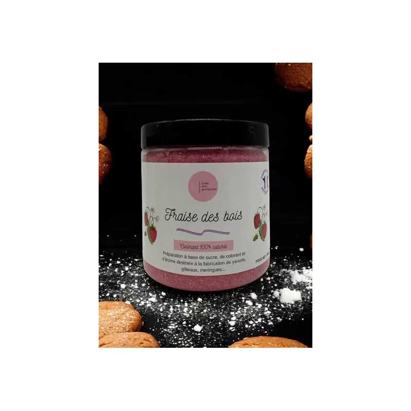 Sucre fraises des bois – Sucre aromatisé naturel