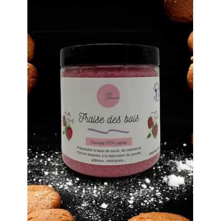 Sucre fraises des bois – Sucre aromatisé naturel