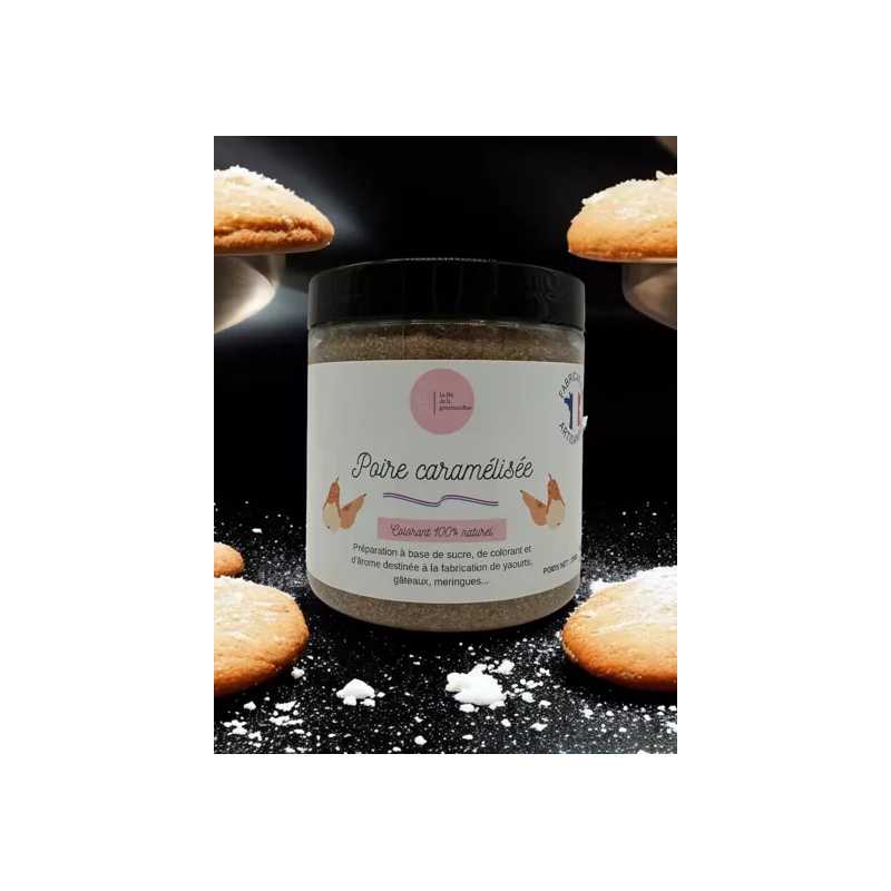Sucre poire caramélisé - 250g – Sucre aromatisé