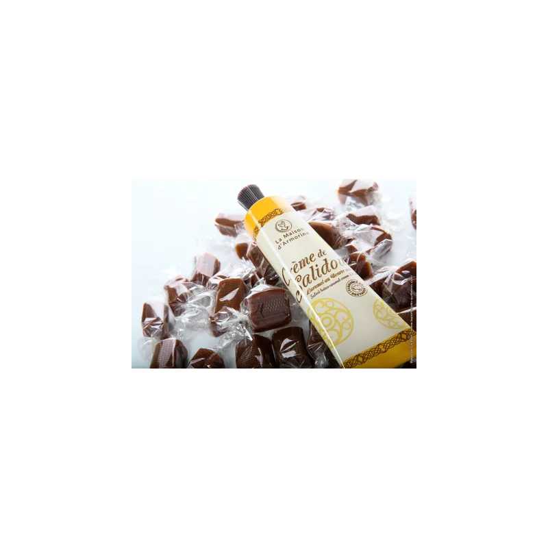Crème de caramel au beurre salé - en tube - Le Salidou - 80g – Ta