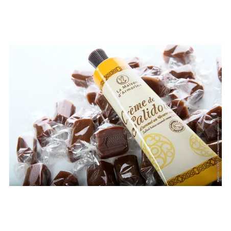 Crème de caramel au beurre salé - en tube - Le Salidou - 80g – Ta