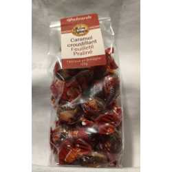 Bonbons caramels croustillants feuilleté praliné – Bonbons