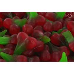 Cerises gélifiées lisses - 100g – Bonbons acidulés
