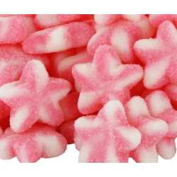 Etoiles Twist sucrées rose - 100g – Bonbons sucrés roses