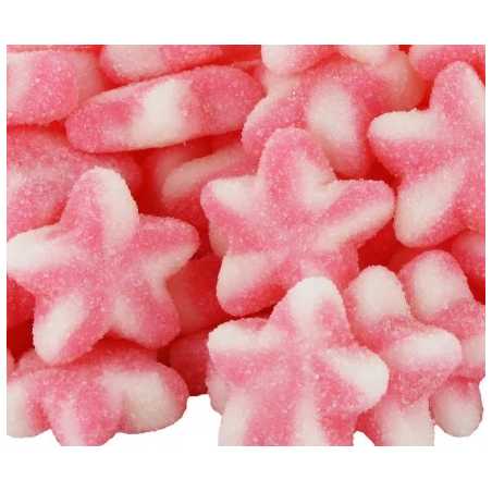 Etoiles Twist sucrées rose - 100g – Bonbons sucrés roses
