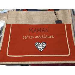 Sac toile de Jute Maman – Accessoires – 5 couleurs