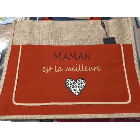 Sac toile de Jute Maman – Accessoires – 5 couleurs