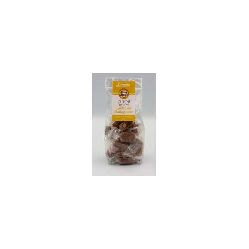 Sachet de bonbons caramel vanille (tendre) - 125g