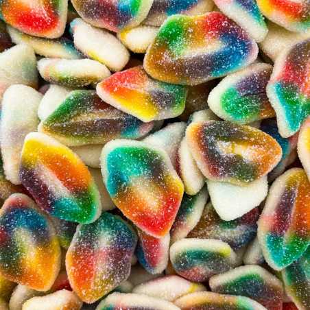 Lèvres Multicolores Acidulées - 100g – Bonbons - DLC 2027