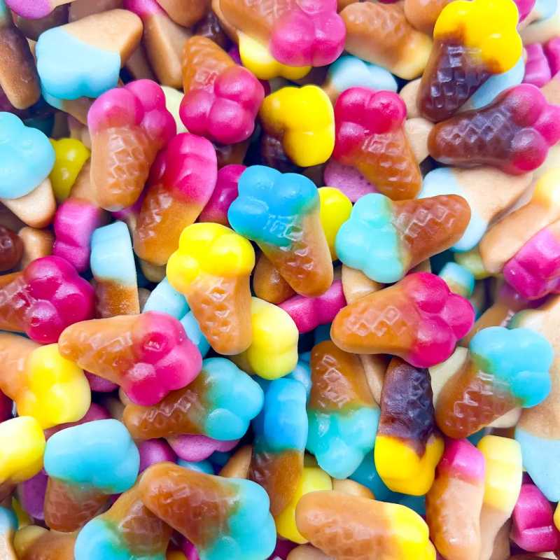 Cornet Glace - 100g – Bonbons gélifiés halal – DLC 2027