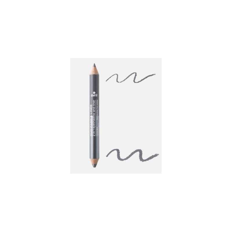Duo Fard & Liner gris metalisé – Cosmétiques