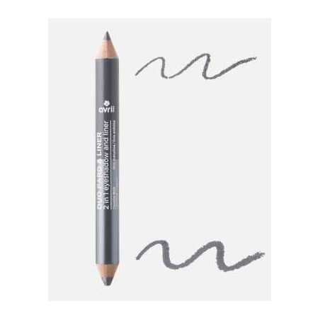 Duo Fard & Liner gris metalisé – Cosmétiques