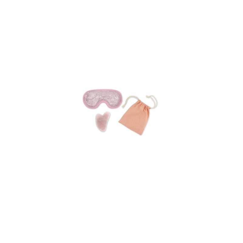 Kit Gua Sha Quartz Rose et Masque Yeux – Duo Soin Visage Relaxant