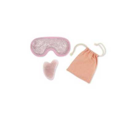 Kit Gua Sha Quartz Rose et Masque Yeux – Duo Soin Visage Relaxant