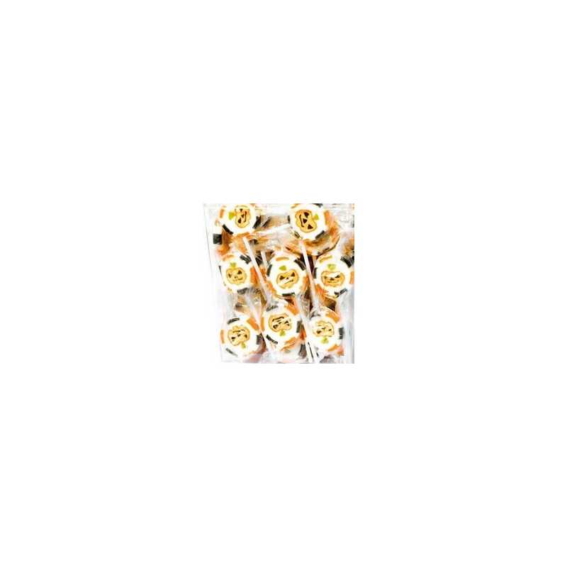5 SUCETTES ROCK "CITROUILLE HALLOWEEN" – Bonbons Halloween