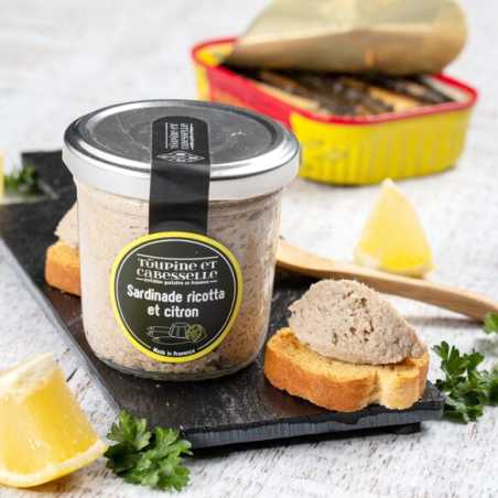 sardinade ricotta et citron - 90g – Tartinade